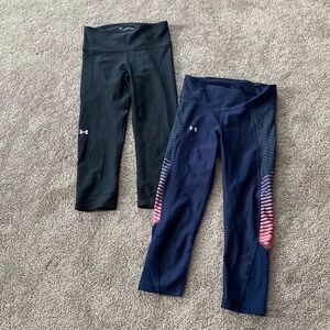 Under Armour Capri Compression Leggings SIZE S